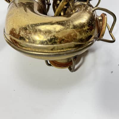 Vintage York Alto Saxophone 60s - Lacquer AS-IS For Clean Up image 9