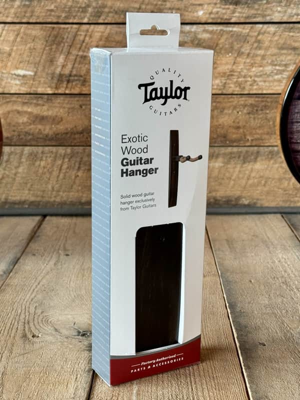 Taylor Ebony Exotic Wood Guitar Hanger (No Inlay) image 1