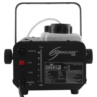 Chauvet DJ Hurricane 1000 Fog Machine w/ Wired & Wireless Remotes + Fluid image 9