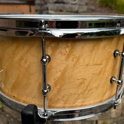 Ludwig LS403CAN150 Canada 150th Anniversary Edition 1867-2017 6.5x14 Birdseye Maple 10 PLY Classic Maple - Gloss Lacquer Snare Drum MINT image 14