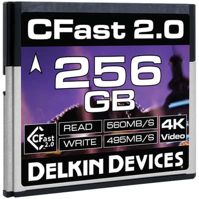 Delkin Devices 256GB Cinema CFast 2.0 Memory Card image 3