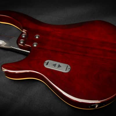 KLOS Apollo IV Custom Bass - Mahogany body / Gold Finish - Carbon Fiber neck -  NEW! 3 band EMG EQ & Pick up system - 8.1 pounds image 10