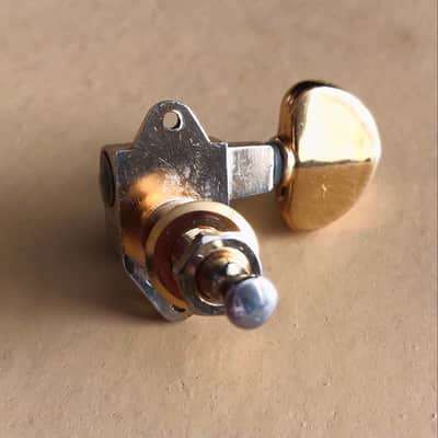1970s Gotoh Japan Ibanez Star Gold Tuners 3x3 (with Bushings and Washers) image 4