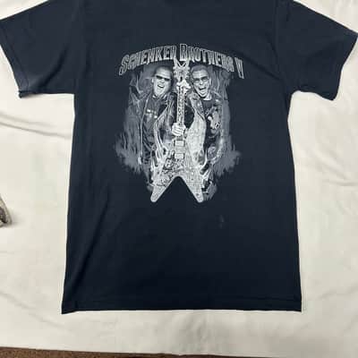 RARE Schenker Brothers V T-shirt Medium Black & White image 1