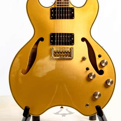 Daion Headhunter HH-555 "Gold Top" (Special Order Color) 1982? w/ Hardshell Case image 3