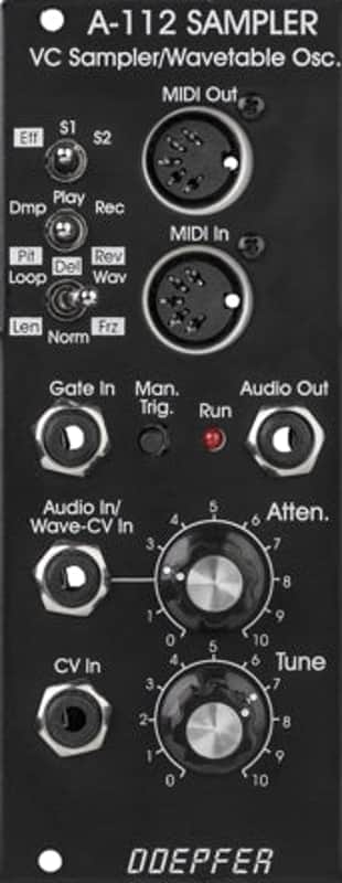 DOEPFER A-112V SAMPLER - WAVETABLE OSCILLATOR VINTAGE EDITION : BRAND NEW :  [DETROIT MODULAR] image 1
