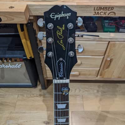 Epiphone Les Paul Classic Ebony / Gloss Black (2019) Versatile Tone Machine image 10