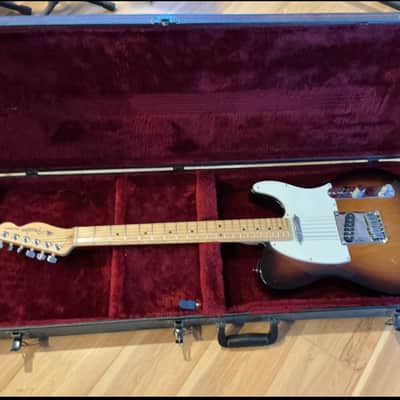 Fender American Standard Telecaster with Maple Fretboard 2008 - 2015 2-Color Sunburst image 3