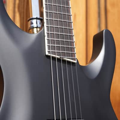 ESP LTD SIGNATURE SERIES MT-I Mick Thomson/Slipknot Black Satin (Autographed) 6-String w/hard case image 7