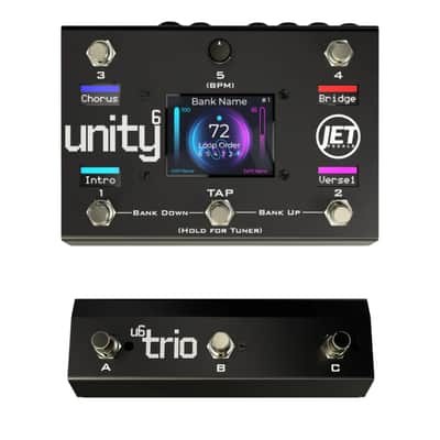Jet Pedals Unity6 with U6 Trio