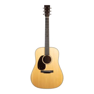 Martin D-18 Acoustic Guitar Left Handed - Natural image 2
