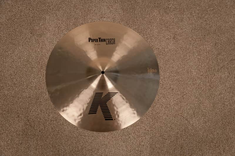 Zildjian 18" K Paper Thin Crash Cymbal 1158g image 1