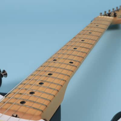 1989-1990 Fender MIJ Stratocaster Strat Japan Maple Neck Black Electric Guitar image 21