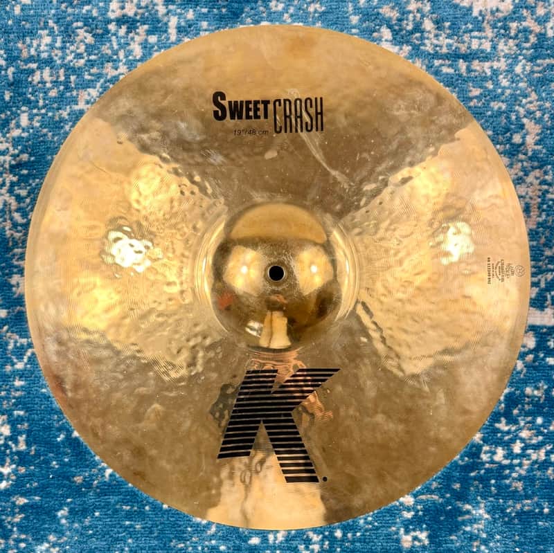 STUNNING!!! 19” Zildjian K PROTOTYPE BRILLIANT FINNISH Sweet Crash 1455g image 1