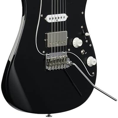 Ibanez AZ2204B BK Prestige Electric Guitar. Black with Case image 2