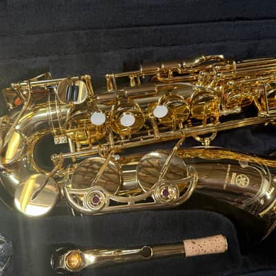 Yamaha YAS-62III Professional Eb Alto Saxophone Gold Lacquered Brass New Unplayed #951 image 5