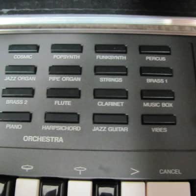 Yamaha PSR-21 With Hardshell molded Case 80's Black image 3