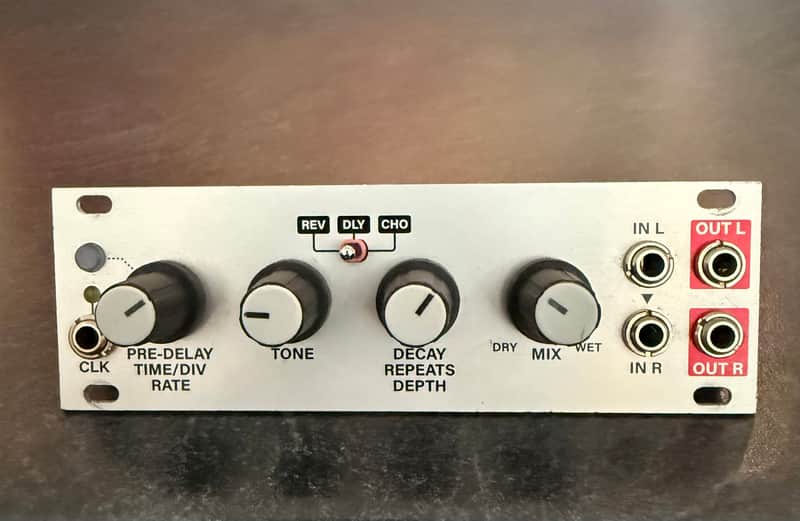 Intellijel Multi-FX 1U Delay / Reverb / Chorus Eurorack Synth Module 2020 - Present - White image 1