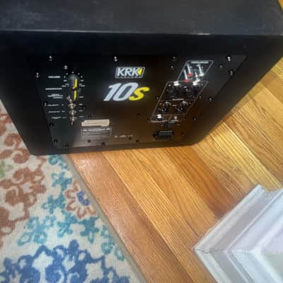 KRK 10S 10" Active Studio Monitor Subwoofer 2009 - 2020 - Black image 6