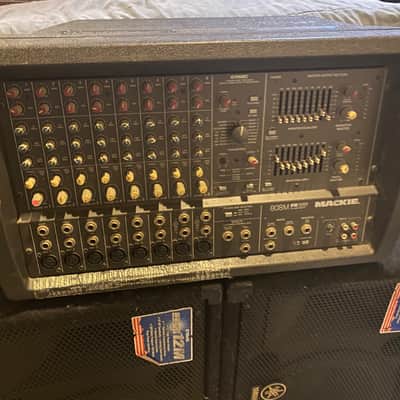 Mackie 808M 8-Channel 1200-Watt Powered Mixer 2000 - 2009 - Gray image 1