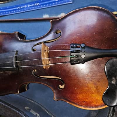 Vintage National Inst size 3/4 violin with case. USA. Good Condition. image 6