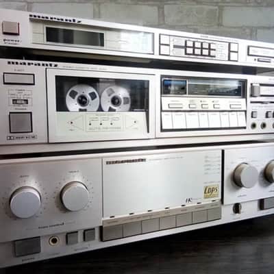 Marantz PM-55+SD-351+ST-430 Rare Vintage Set Cassette System Gold Japan Warranty image 1