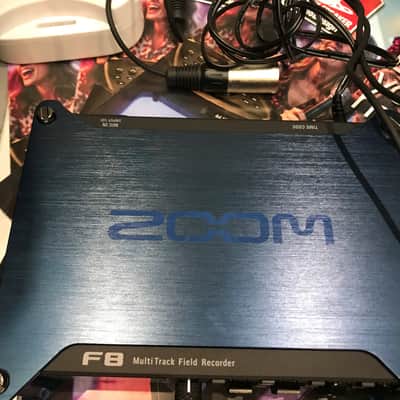 Zoom F8n Multitrack Field Recorder 2018 - 2020 - Black / Blue image 6