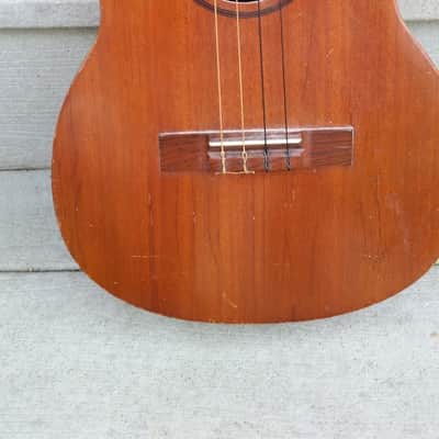 FAVILLA BARITONE UKE  Mahogany image 3
