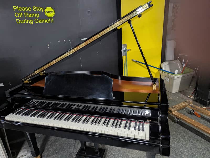 Roland HP7700 Baby Grand Digital Piano - Polish Ebony image 1