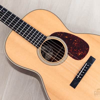 1993 Collings 0002H 12 Fret Long Scale Herringbone Acoustic Guitar, Near-Mint w/ Calton Flight Case image 8