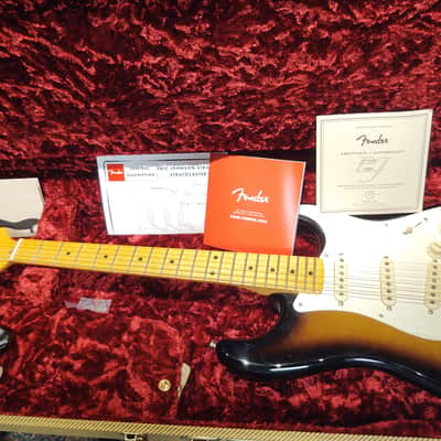 Fender EJ'54 Virginia Stratocaster 2020 - Tow-tone tobacco burst image 7