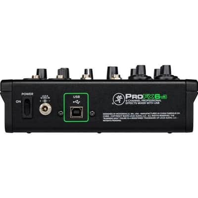 Mackie ProFXv3 6-Channel Professional Effects Mixer with USB + Software Bundle image 5