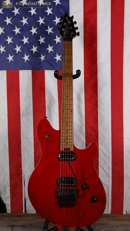 EVH Wolfgang WG Standard QM with Baked Maple Fretboard - Wine Red image 1