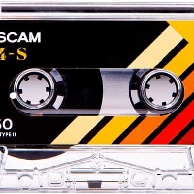 Tascam - 424-S - Studio C-60 High Bias Type II Cobalt Cassette Tape image 1