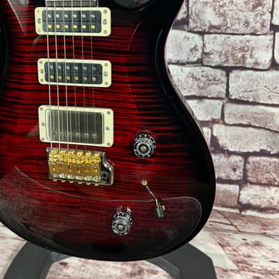 PRS Studio 10-Top - Fire Red Smokeburst imagen 3