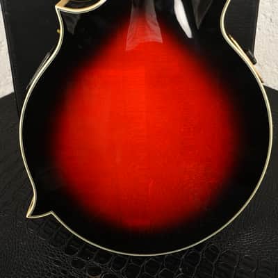 Washburn F-style Mandolin M3SWETWRK-D 2020 Red Sunburst image 4