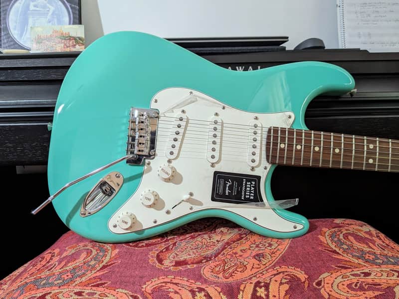 Fender Player Stratocaster with Pau Ferro Fretboard 2023 - 2024 - Seafoam Green image 1