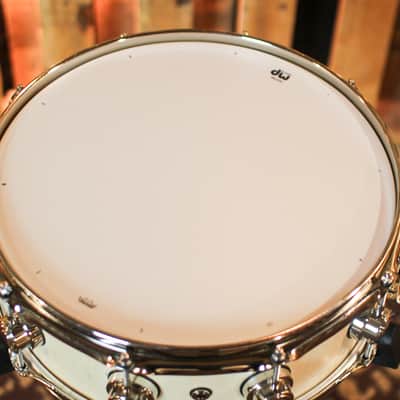 DW 5x14 Collector's SonicPly Natural Satin Oil Snare Drum - SO#1412872 image 4