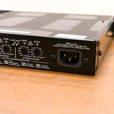 QSC SPA4-60 Four-Channel Power Amplifier CG01ZMF image 6