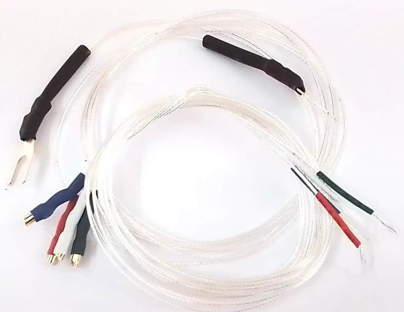 Litz 5N Silver Tonearm Rewiring Kit For Use With NAD 553, 558, 588 Tonearms Pick Ups image 1
