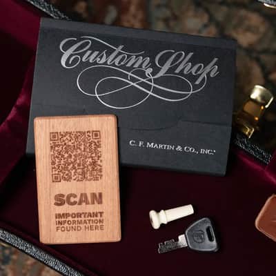 Martin Custom Style 45 000 Acoustic - Cocobolo/European High-Altitude Swiss Spruce, Natural with Hardshell Case image 20