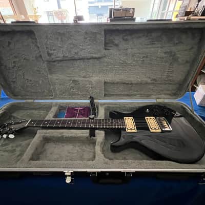 Vintage 1980’s Washburn SB-5 “Raven” 6 String Electric Guitar~MIJ~ Fresh Pro Setup image 24