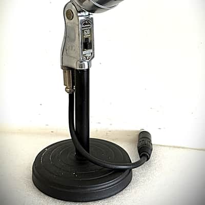 Vintage 1960’s Electro Voice 630 Dynamic Microphone w/stand & cable-works! Hear image 11