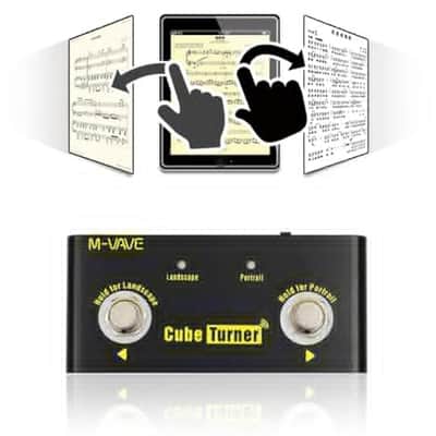M-vave Wireless Page Turner Pedal Support Looper Connection image 2