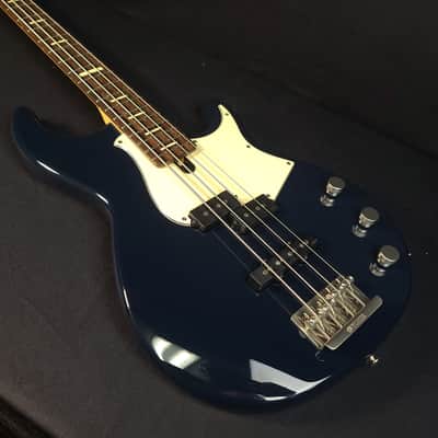Used Yamaha BBP34 4 String Electric Bass Midnight Blue w/case image 9