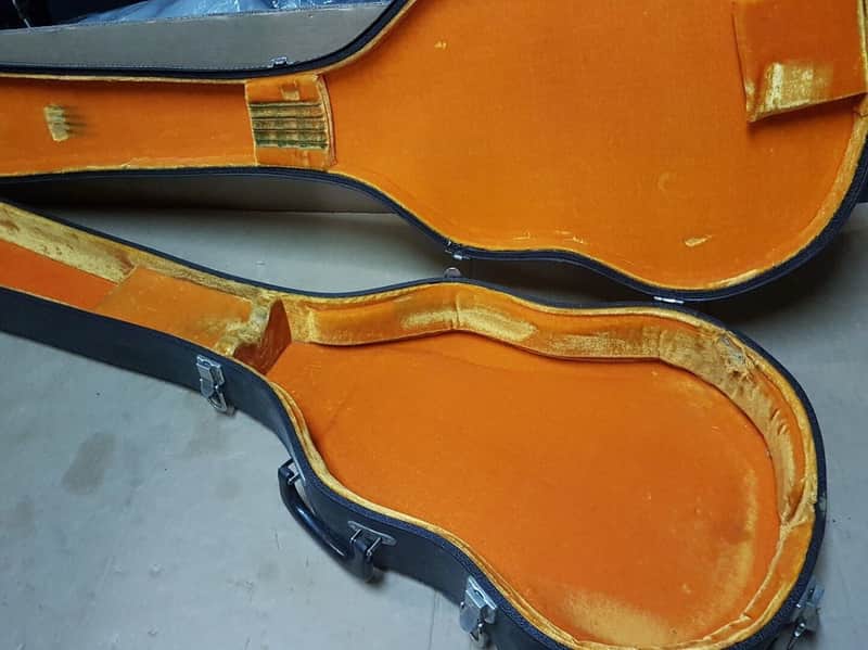 1971 GIBSON EB 3 SLOTTED HEADSTOCK BASS CASE - made in USA image 1
