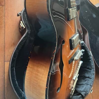Hofner Contemporary Series Blue Tone Super Luxe E2 (US customers, tax included in shipping cost) 2016 - 2018 - Sunburst bluetone image 12