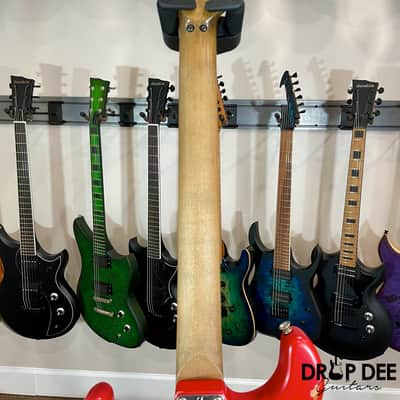 EVH Frankenstein Relic Series Electric Guitar w/ Bag - Red image 14