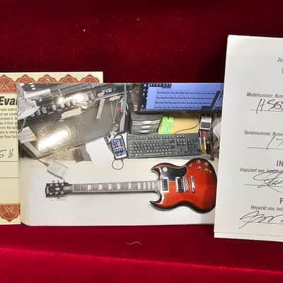 Gibson SG Standard HP 2017 w/ G-Force (RARE) - Cherry Burst image 10
