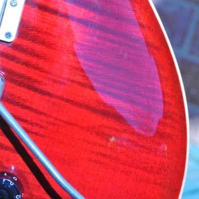 Paul Reed Smith Santana III 2001 Ruby Red with Birds image 3